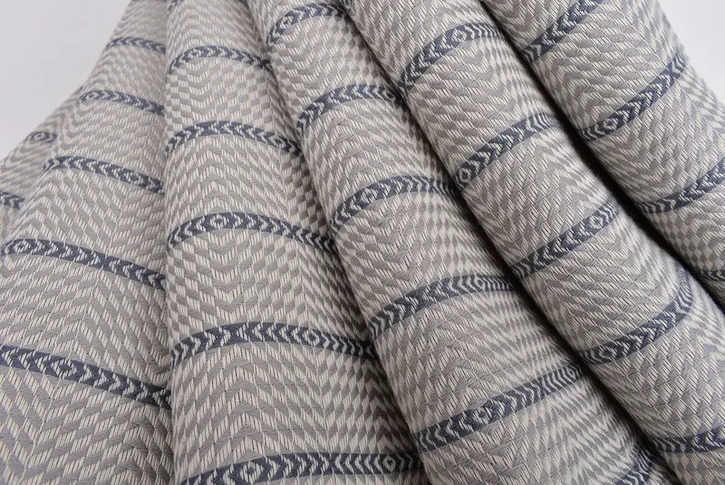 Thin towel, Handwoven organic Turkish towel for spa, Summer Towel, Housewarming Gift, 70x40 Cotton Striped Towel, Personalize Gift, Quick-dry towel - 5