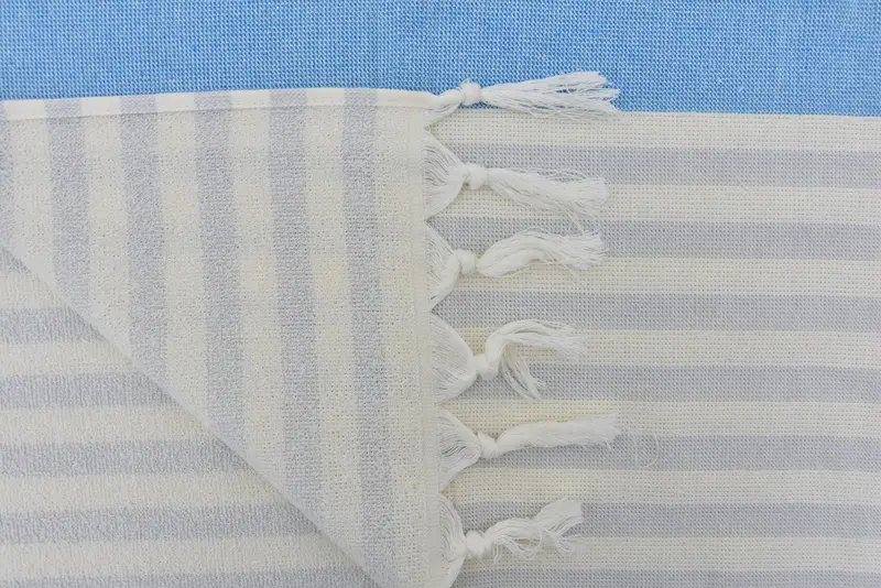 36x18 Cotton Striped Terry Towel, Custom Tea Towel, Bridesmaid Gifts, Bathroom Towels, Housewarming Gift, Custom Hand Towel, Bulk Order Towel - 8