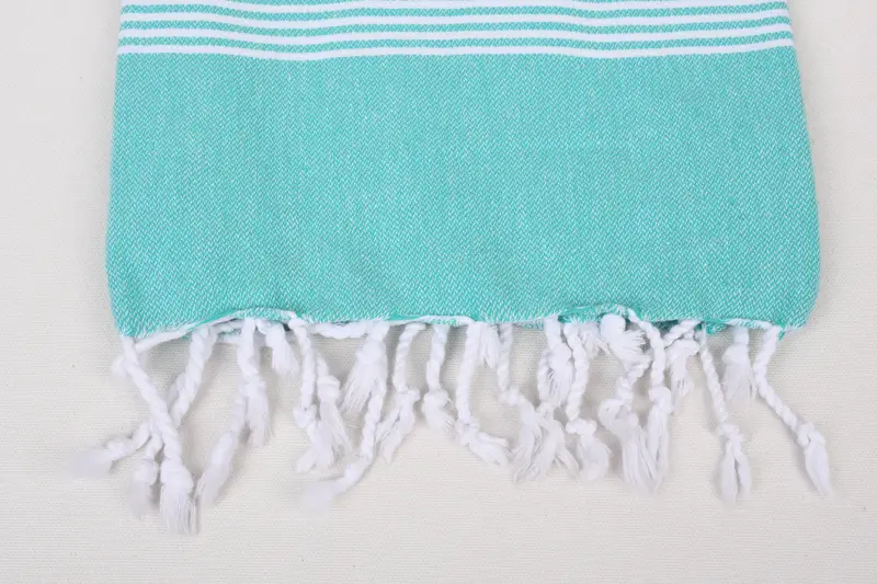 Employee Gifts, Custom Beach Towel, Monogram Turkish Towel, Quick-drying cotton Turkish beach towel, Turkish beach towel, 70x40 Cotton Striped Towel - 3
