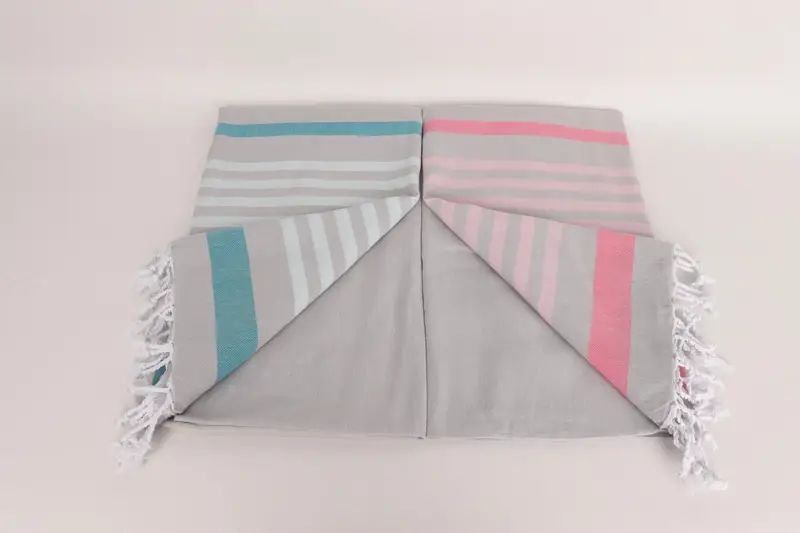 Bachelorette Party Gifts For Bride, Organic towel, Bath towel, Valentines Day Gift For Him, Thin towel, 70x40 Cotton Striped Towel, Bachelor Towel - 5