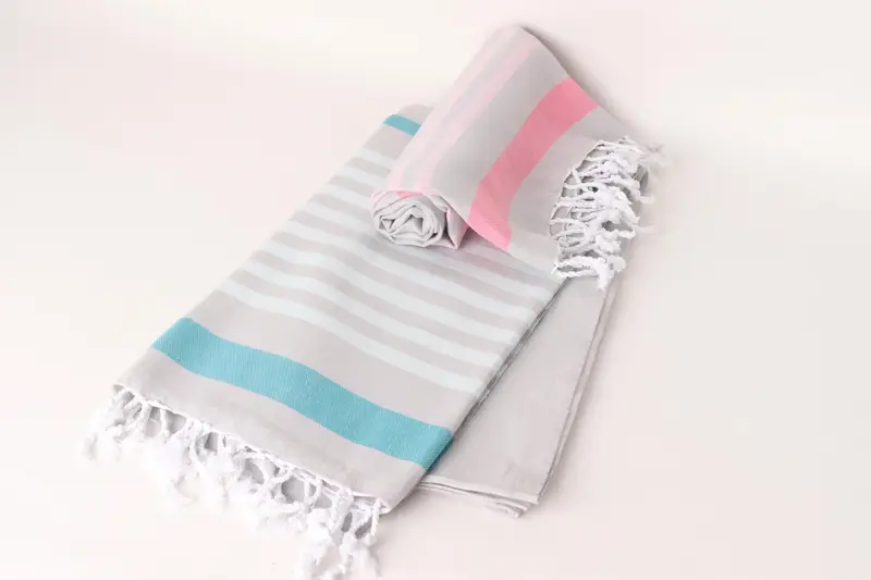 Bachelorette Party Gifts For Bride, Organic towel, Bath towel, Valentines Day Gift For Him, Thin towel, 70x40 Cotton Striped Towel, Bachelor Towel - 4