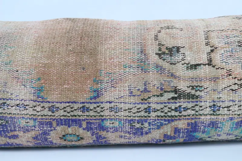 Kilim Pillow Cover, Pillow Cover, Turkish Pillow, Toss Pillow Sham, 16x48 Blue Cushion, Turkish Kilim Pillow, Cozy Throw Pillow Cover - 2