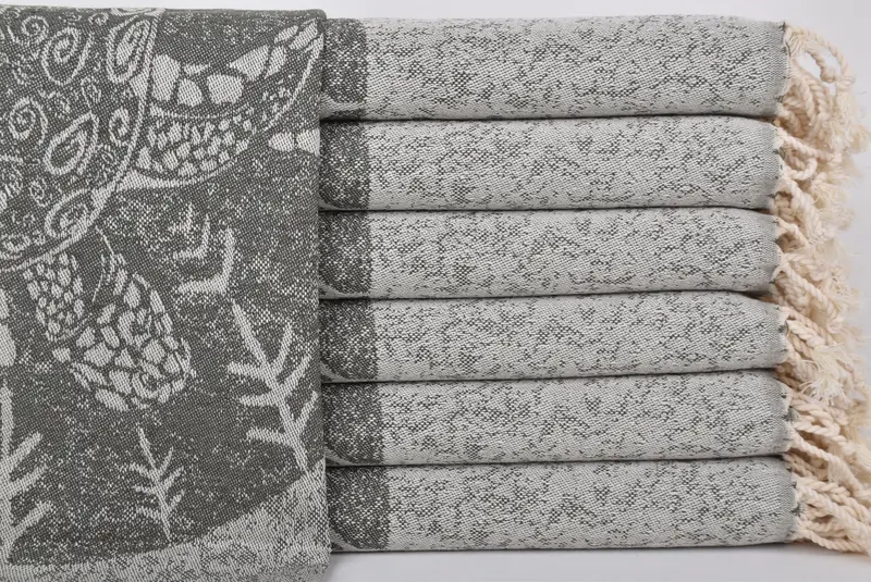 36x18 Baumwollschildkröten -Designhandtuch, Brautpartygeschenke, Brautjungfernhandtuch, Sonderhandtuch, Küchentuch, türkisches Handtuch Handtuch, Wohnkulturgeschenke - 1