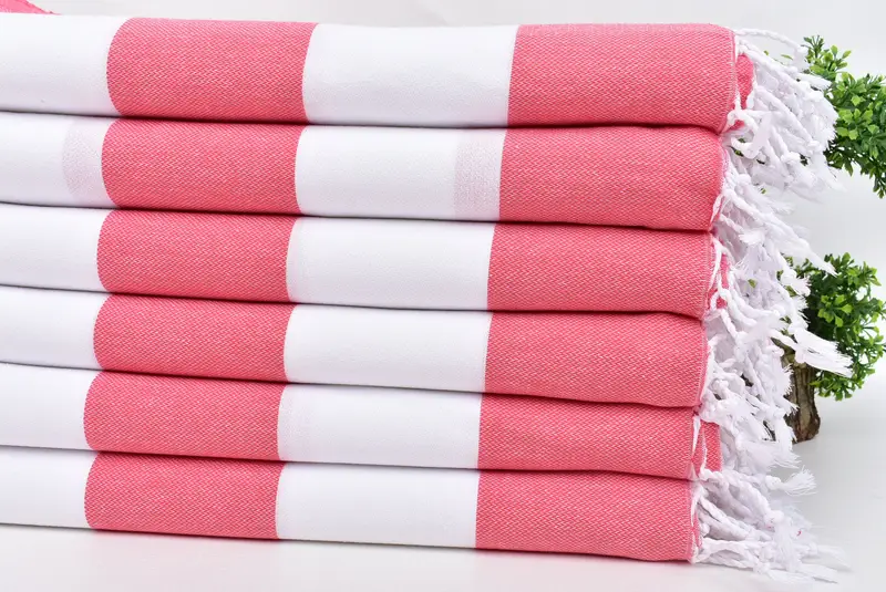 Peshtemal Towel, Girls Weekend Favors, Organic Turkish towel, Scarf Towel, Embroidery Towels, 70x40 Cotton Striped Towel, Turkish bath towel - 3