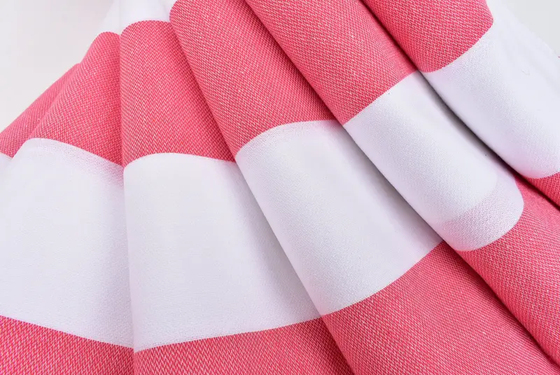 Peshtemal Towel, Girls Weekend Favors, Organic Turkish towel, Scarf Towel, Embroidery Towels, 70x40 Cotton Striped Towel, Turkish bath towel - 5