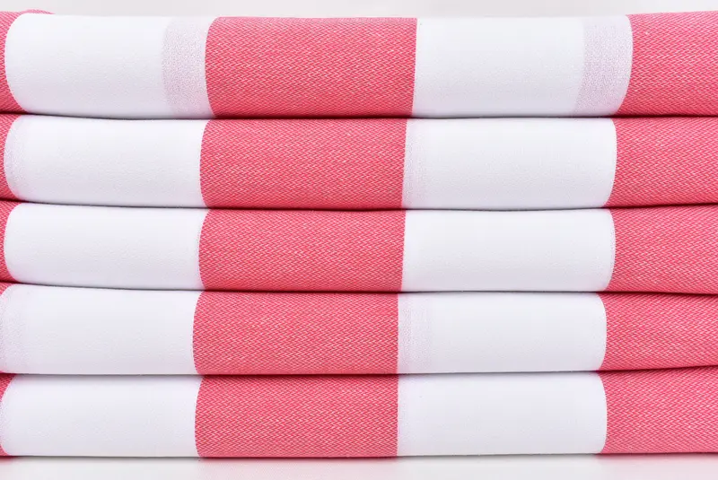 Peshtemal Towel, Girls Weekend Favors, Organic Turkish towel, Scarf Towel, Embroidery Towels, 70x40 Cotton Striped Towel, Turkish bath towel - 2