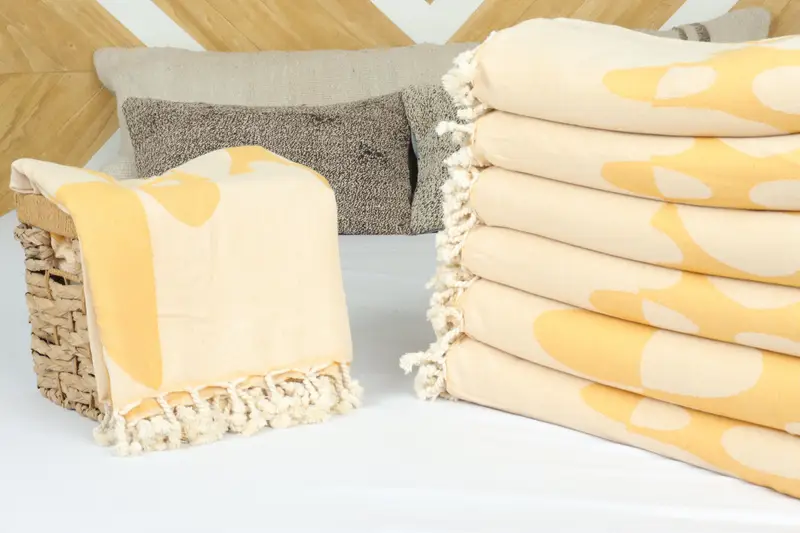 100x80 Cotton Turtle Design Towel, Family Gift Basket, Cotton Bedspread, Personalized Gifts, Monogram Blanket, Shower Curtain, Throw Blanket Couch - 4