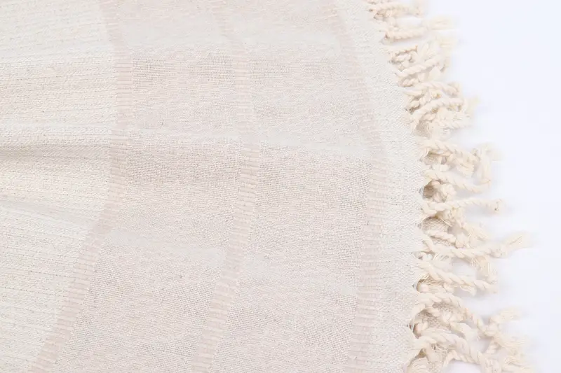 Luxury Turkish Bath Towel, Home Decor Gifts, Oversized Beach Towel, Hammam towel, 70x36 Linen Kilim Design Towel, Bride Gift, Lightweight towel - 8