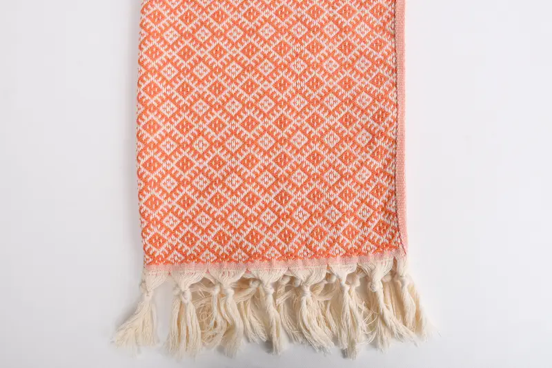 Kleine Badetücher, Hochzeitsgeschenk, Strandthema Hochzeitsgeschenk, Geschenke für ihn, maßgeschneiderte Geschenke, 38x20 Baumwolldiamanttuch, Monogramm Küchentuch - 3