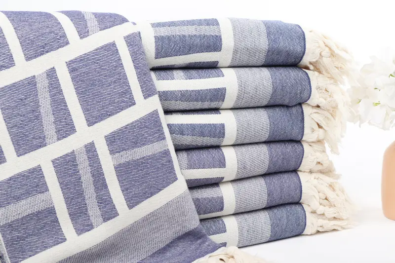70x34 Cotton Patterned Towel, Wedding Gifts Towel, Bridesmaid Gifts, Girls Weekend Favors, Hammam towel, Girl Trip Party Favor, Bridal Gifts - 2