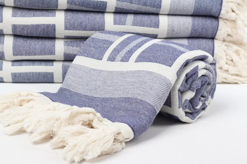 70x34 Cotton Patterned Towel, Wedding Gifts Towel, Bridesmaid Gifts, Girls Weekend Favors, Hammam towel, Girl Trip Party Favor, Bridal Gifts - 5