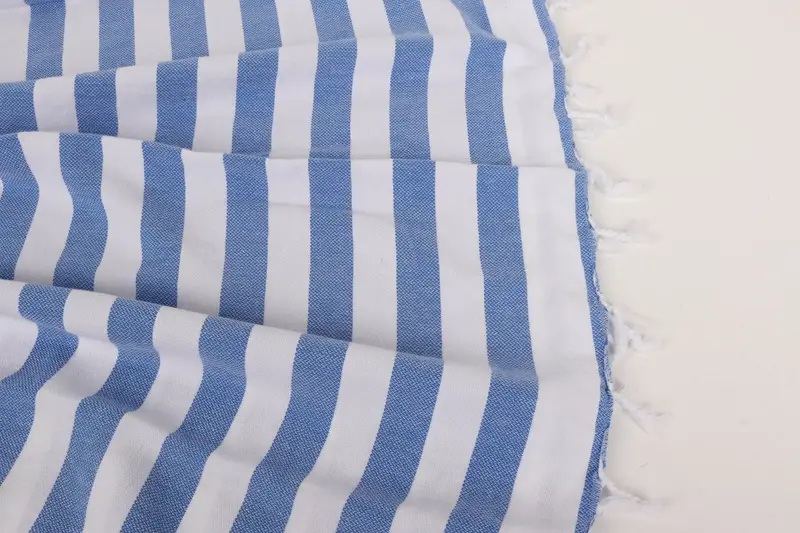 Decorative Towel, Gift For Bride, Bachelorette Party Favors, Embroidered Beach Towel, Monogram Turkish Towel, Bath towel, 68x36 Cotton Striped Towel - 8