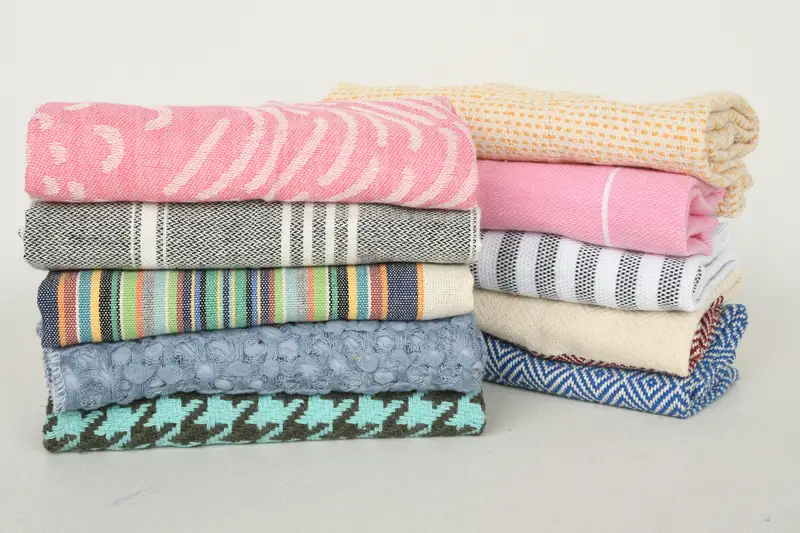 Boyfriend Gift, Gym Towel, Wedding Favors, Beach Wedding Favor, Gift For Boyfriend, 24x18 Cotton Set of 10 Towel, Bathroom Towels, Turkish Tea Towel - 1