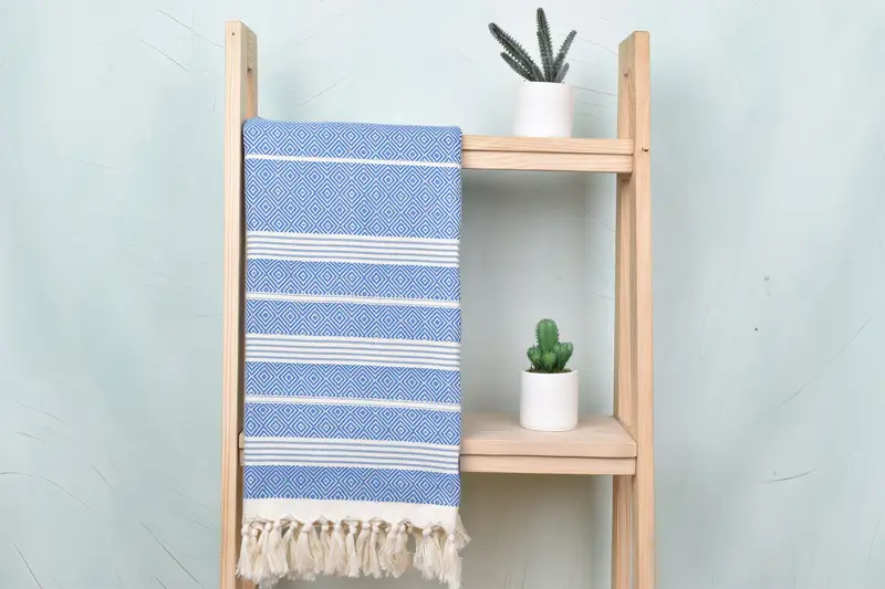 Personalized Wedding Gift, Gift For Her, Bridesmaid Gifts Personalized, Beach towel, Beach Towel Monogram, 70x38 Cotton Diamond Towel, Scarf Towel - 8