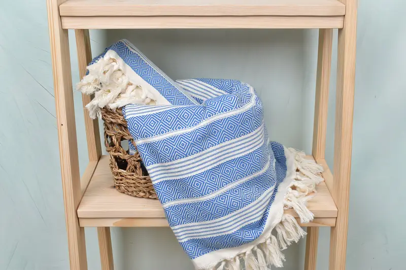 Personalized Wedding Gift, Gift For Her, Bridesmaid Gifts Personalized, Beach towel, Beach Towel Monogram, 70x38 Cotton Diamond Towel, Scarf Towel - 4