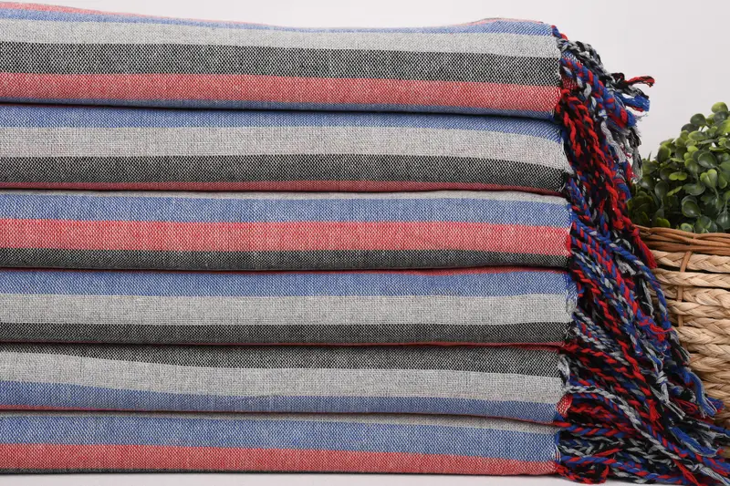 Personalized Wedding Gift, Quick-Dry Beach Towel, Florida Bachelorette Party Favors, Bridesmaid Gifts, 70x40 Cotton Striped Towel, Valentines Gift - 3