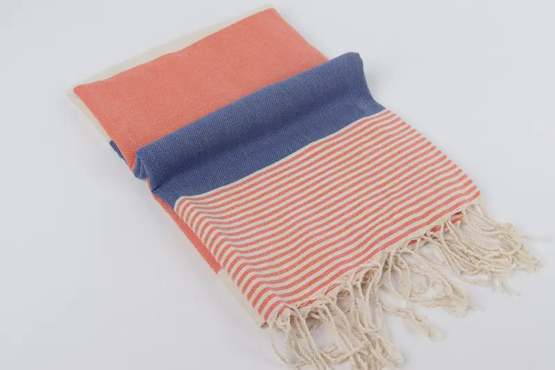 Luxury Beach Towel, Turkish Towel Beach Towel, Wedding Favors, Bride Gift, 68x40 Cotton Striped Towel, Bachelor Gifts, Peshtemal Towel, Thin towel - 6