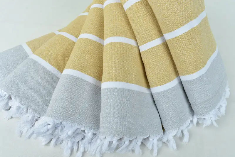 Lightweight towel, Home Decor Gifts, Bride Gift, Miami Bachelorette Party Favors, Beach Towel Bulk, Spa Gift Towel, 68x40 Cotton Striped Terry Towel - 4