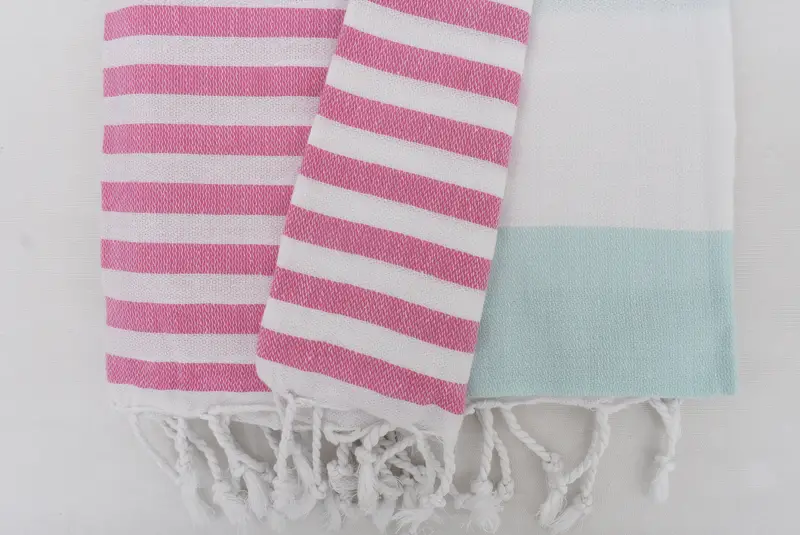 Quick-dry peshtemal, 70x40 Cotton Striped Towel, Personalized Gifts, Sand-free towel, Gift For Best Friend, Custom Wedding Gift From Bridesmaid - 4