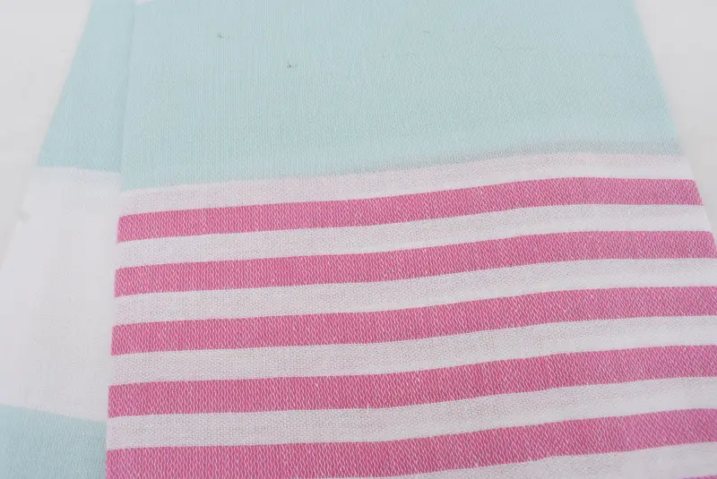 Quick-dry peshtemal, 70x40 Cotton Striped Towel, Personalized Gifts, Sand-free towel, Gift For Best Friend, Custom Wedding Gift From Bridesmaid - 5