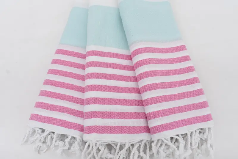 Quick-dry peshtemal, 70x40 Cotton Striped Towel, Personalized Gifts, Sand-free towel, Gift For Best Friend, Custom Wedding Gift From Bridesmaid - 3
