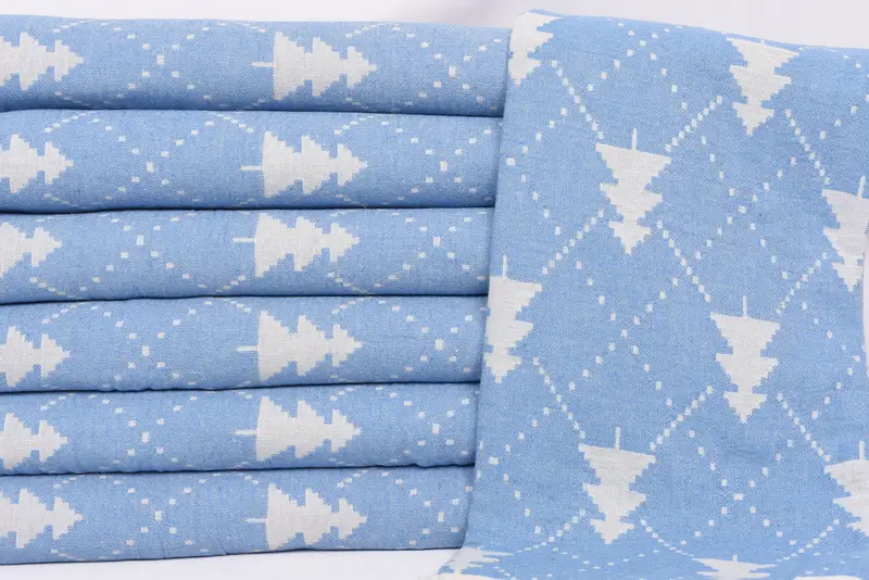 Bachelorette Party Gifts, Wedding Gift For Bride, Custom Wedding Gifts, Absorbent Turkish towel, Guest Towel, 84x42 Cotton Christmas Patterned Towel - 3
