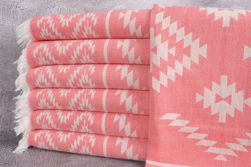 Monogram Kitchen Towel, Gift For Her, 40x20 Cotton Kilim Towel, Personalized Gift, Bridal Shower Favors, Valentines Day Gift Idea, Turkish Tea Towel - 2