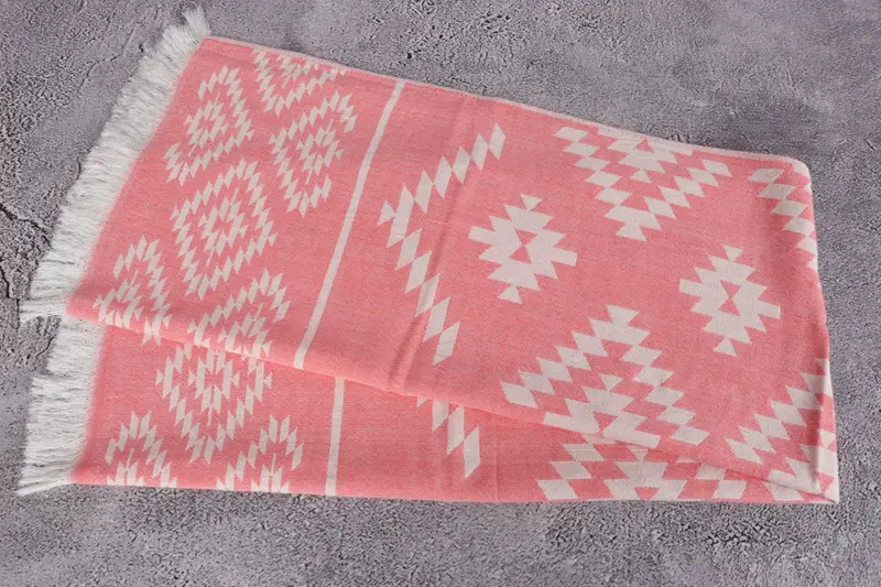 Monogram Kitchen Towel, Gift For Her, 40x20 Cotton Kilim Towel, Personalized Gift, Bridal Shower Favors, Valentines Day Gift Idea, Turkish Tea Towel - 7