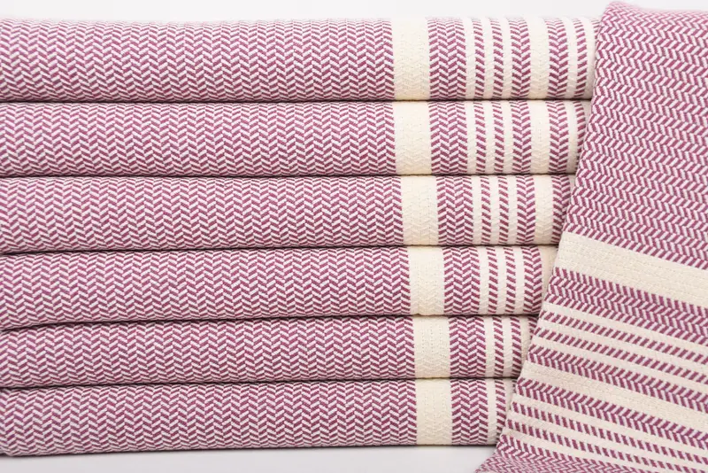 Summer Gift, Turkish Towel, Custom Wedding Gifts, Kitchen Towel, Spa Towel, Custom Hand Towel, 40x18 Cotton Striped Towel, Turkish Towel Hand Towel - 2