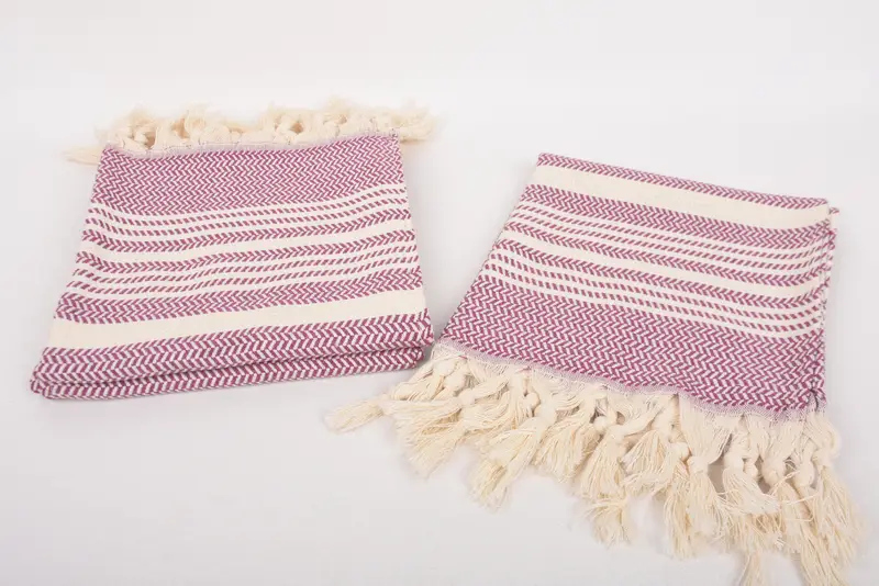 Summer Gift, Turkish Towel, Custom Wedding Gifts, Kitchen Towel, Spa Towel, Custom Hand Towel, 40x18 Cotton Striped Towel, Turkish Towel Hand Towel - 7