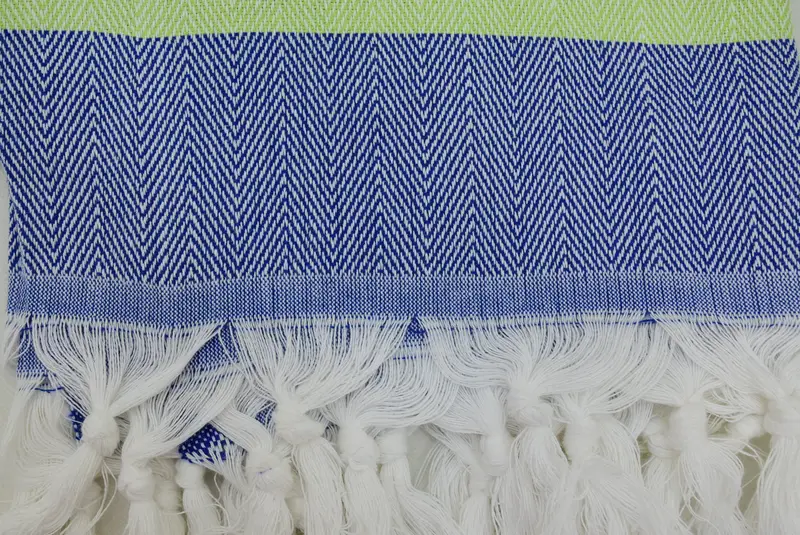 Thin towel, Custom Beach Towel, Soft and absorbent Turkish towel, Personalized Towel, Organic Towel, 64x40 Cotton Chevron Towel, Valentines Day Gift - 7