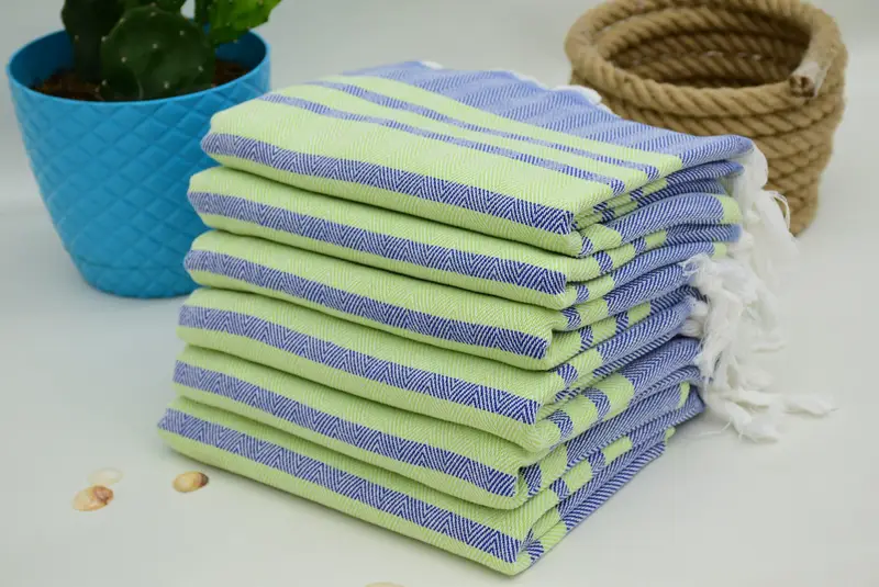 Thin towel, Custom Beach Towel, Soft and absorbent Turkish towel, Personalized Towel, Organic Towel, 64x40 Cotton Chevron Towel, Valentines Day Gift - 3