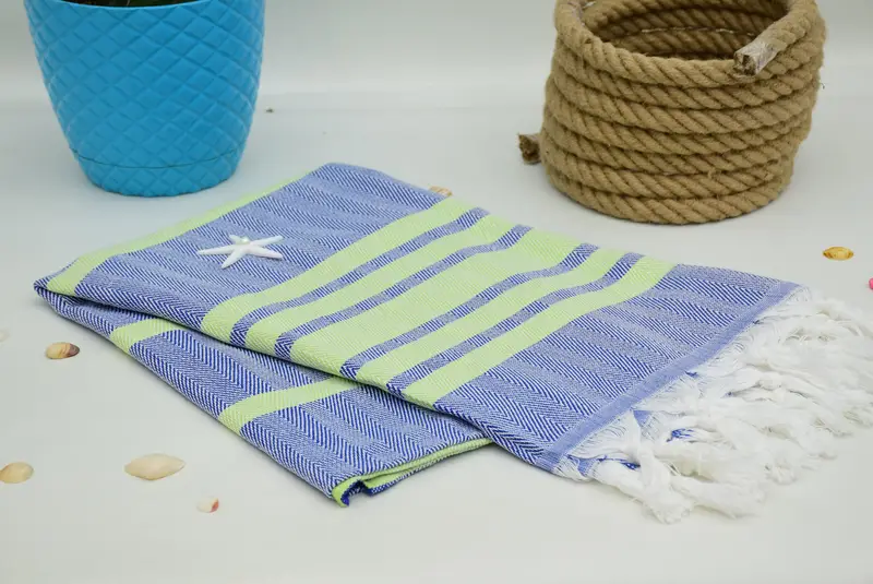 Thin towel, Custom Beach Towel, Soft and absorbent Turkish towel, Personalized Towel, Organic Towel, 64x40 Cotton Chevron Towel, Valentines Day Gift - 5