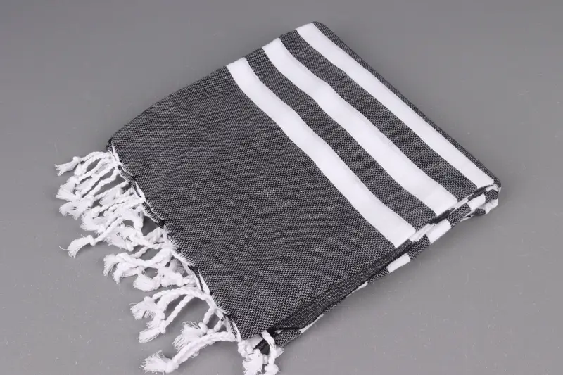 Custom Wedding Gift, Bachelorette Party Favors Beach, Absorbent Turkish towel, 70x40 Cotton Striped Towel, Travel towel, Unique Wedding Gift - 6
