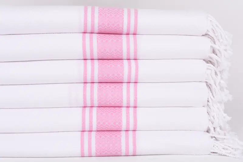 70x40 Cotton Striped Towel, Bachelorette Gifts, Custom Towel, Handwoven Turkish bath towel, Wedding Day Gift For Bride, Bachelorette Party Gift - 3