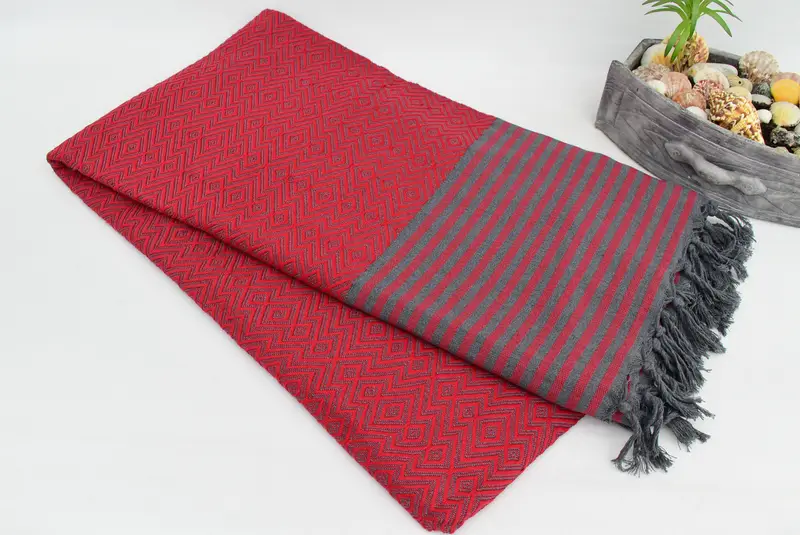 Decorative Blanket, Bachelorette Gifts, Christmas Tablecloth, Custom Blanket, 104x80 Cotton Diamond Towel, Aesthetic Blanket, Bachelor Party Gifts - 5