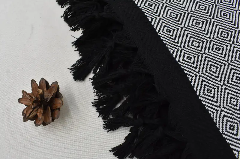 Girl Trip Party Favor, Bachelorette Gifts, Organic Throw, Woven Throw Blanket, Bachelorette Party Gifts, 96x80 Cotton Diamond Towel, Throw Blanket - 7