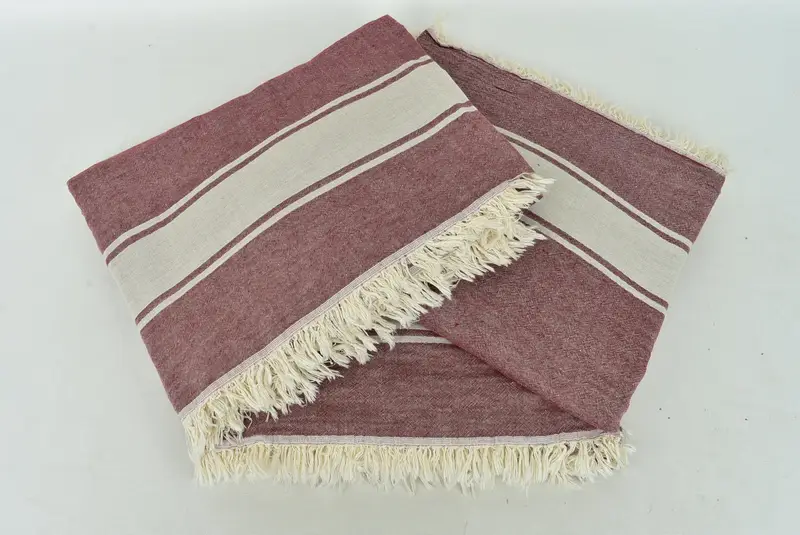 Personalized Blanket, 70x60 Cotton Striped Towel, Wedding Favors, Custom Gifts, Tablecloth, Best Wedding Gift, Turkish Cotton Blanket - 6