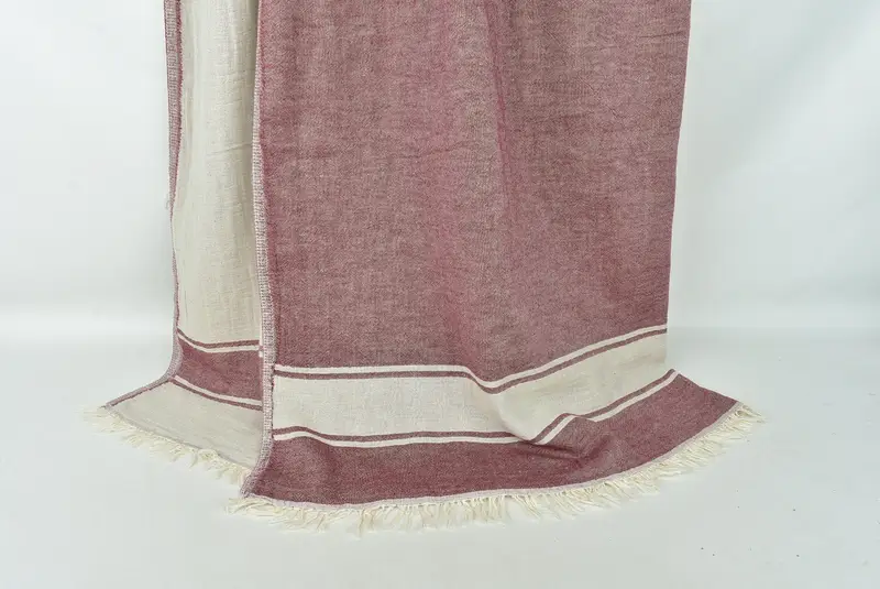 Personalized Blanket, 70x60 Cotton Striped Towel, Wedding Favors, Custom Gifts, Tablecloth, Best Wedding Gift, Turkish Cotton Blanket - 8