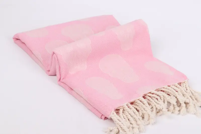 Lightweight towel, Soft towel, 68x36 Cotton Skull Patterned Towel, Pool Towels, Gift For Mom, Hammam towel, Luxury Turkish beach towel with fringe - 7