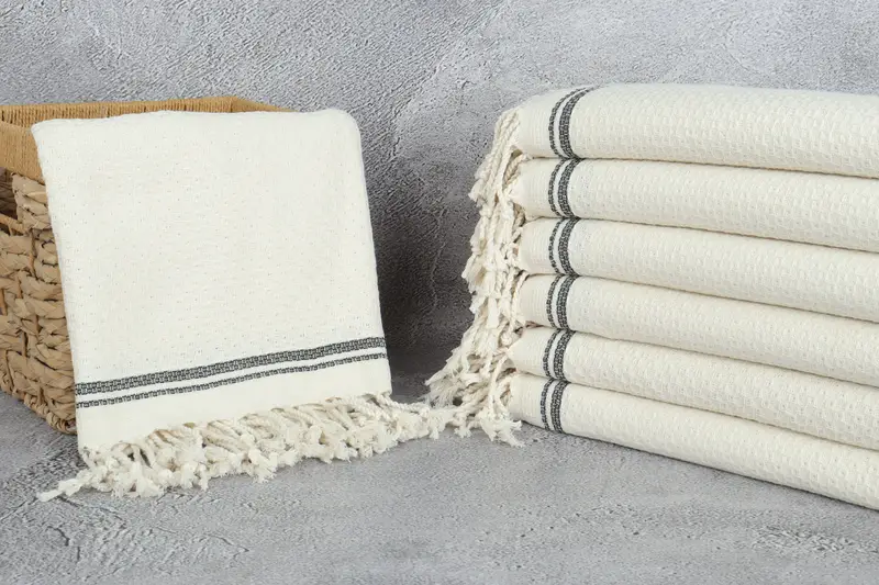 Bridesmaid Gift, Arizona Bachelorette Party Favors, Personalized Gift For Her, Turkish Towel USA, 68x36 Cotton Striped Towel, Fouta towel - 3