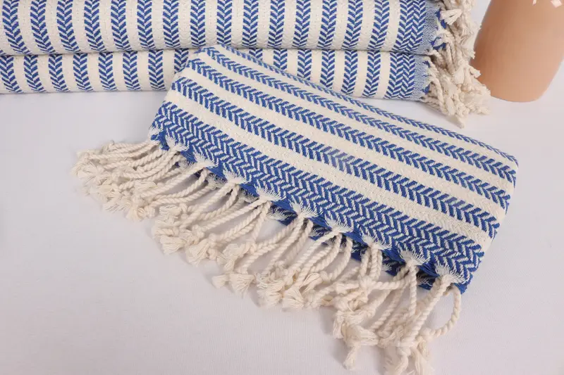 Bachelor Towel, 40x18 Cotton Chevron Towel, Bridal Shower Gift, Personalized Hand Towel, Turkish Tea Towel, Wedding Shower Gift, Custom Hand Towel - 4