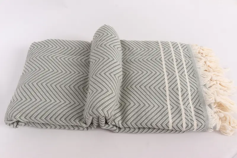 Monogram Blanket, Bedspread, Bridal Shower Favor, Bachelorette Party Items, 96x70 Cotton Diamond Towel, Bachelorette Party Favors, Aesthetic Blanket - 6