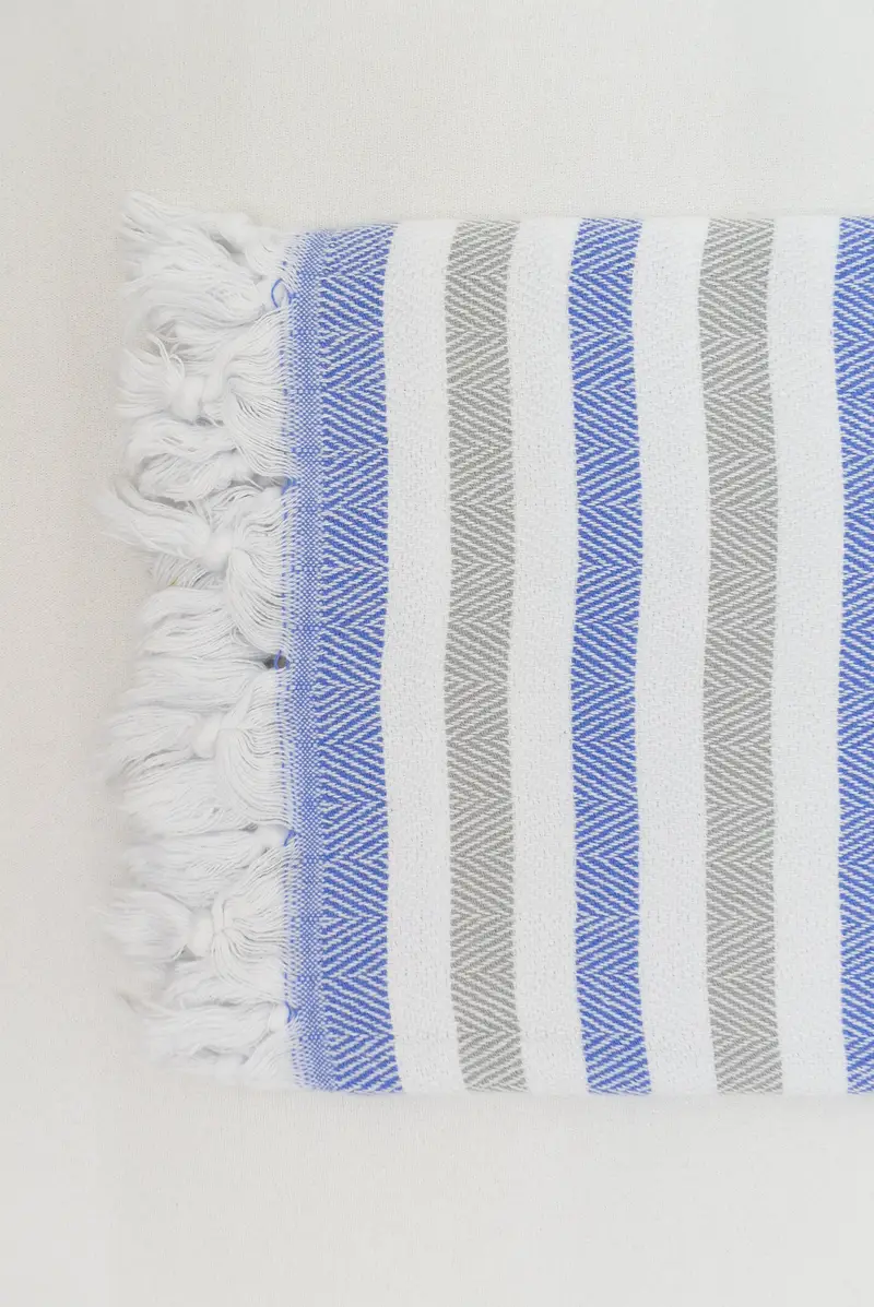 64x40 Cotton Striped Towel, Xmas Gifts, Custom Wedding Gift From Bridesmaid, Quick-dry peshtemal, Custom Wedding Gifts, Sand-resistant towel - 5