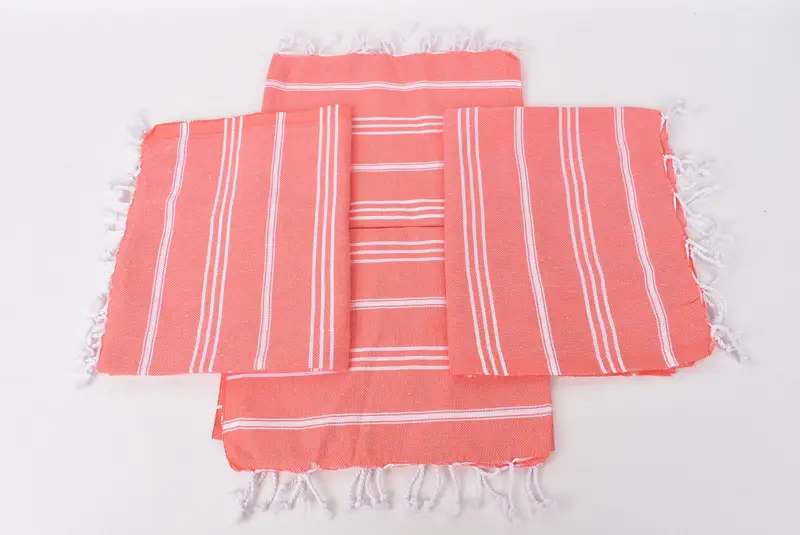 40x24 Cotton Striped Towel, Small Bath Towels, Handmade Gift, Spa Towel, Custom Turkish Towel, Wedding Favors, Engagement Gift, Bathroom Towels - 6