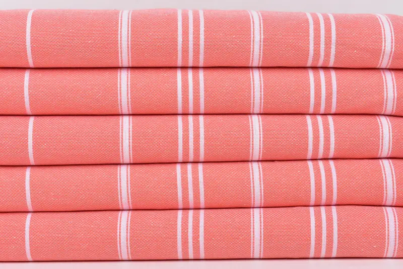 40x24 Cotton Striped Towel, Small Bath Towels, Handmade Gift, Spa Towel, Custom Turkish Towel, Wedding Favors, Engagement Gift, Bathroom Towels - 2