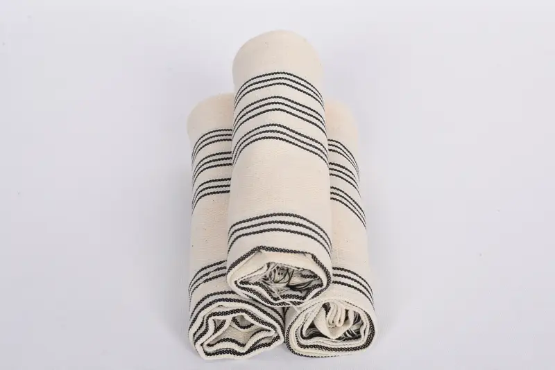 Valentines Gift, Turkish Hand Towel, Gym Towel, Boyfriend Gift, 38x16 Cotton Striped Towel, Monogrammed Hand Towel, Turkish Towel Hand Towel - 8