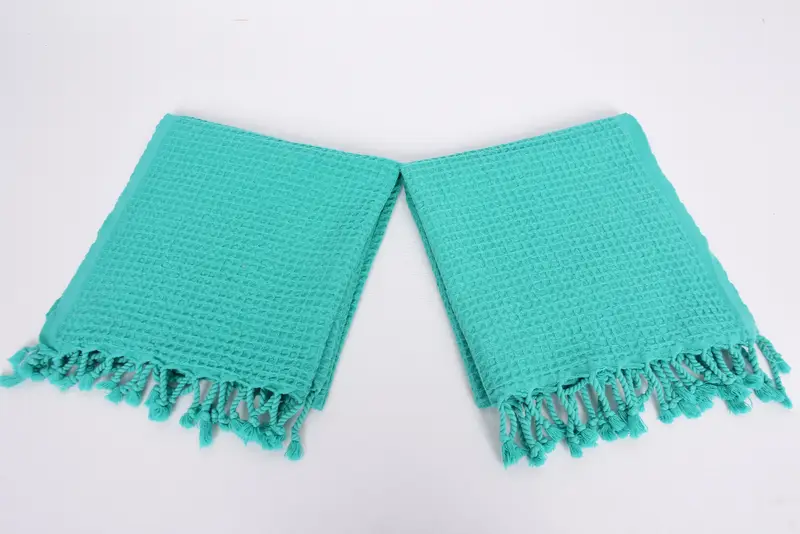 Spa Towel, Organic Tea Towel, Turkish Towel Hand Towel, Small Bath Towels, Turkish Tea Towel, Bachelor Gifts, 40x20 Cotton Waffle Towel - 6
