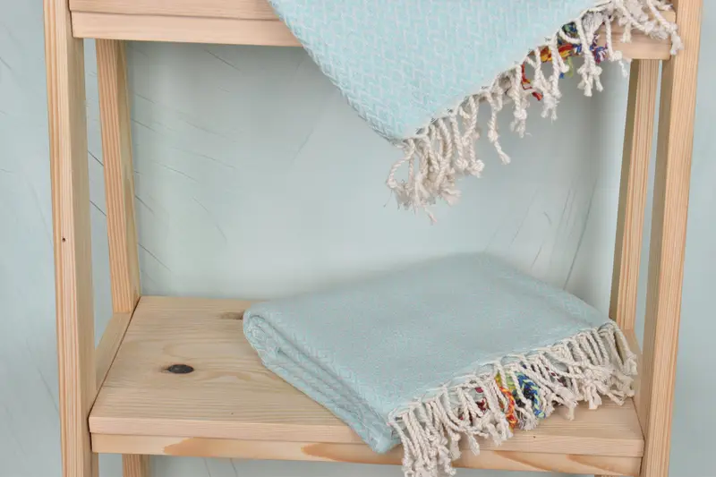 House Warming Gift, Handmade Turkish hammam towel, Large Turkish Towel, 70x40 Cotton Diamond Towel, Bachelor Bachelorette Party Favors, Wedding Gift - 6