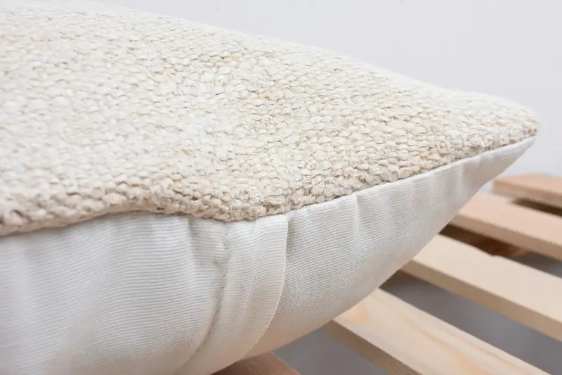 16x16 White Pillow Cover, Rustic Pillow Sham, Vintage Pillow, Turkish Pillow, Retro Throw Cushion, Patio Cushion, Pillow, Handmade Kilim Cushion - 7